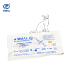 RFID-dier-ID-tracking microchip huisdieren-injectie ICAR-gecertificeerd met 4 barcode-stickers