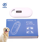 24/7 OLED witte dier microchip scanner met ingebouwde Buzzer RFID Reader Handheld Animal Tag Reader