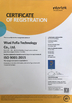 China Wuxi Fofia Technology Co., Ltd certificaten