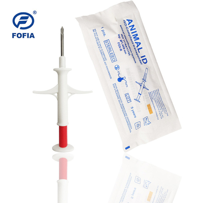 2.12mm Bioglass de Microchip Injecteerbare 134.2khz Dierlijke Transponder van Hondidentiteitskaart