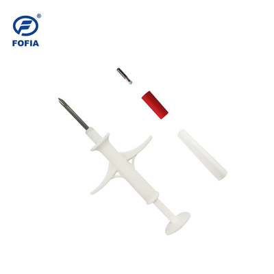 2.12mm Veemicrochips met Unieke ID 15 Cijferaantal fdx-B Chip In White Syringe