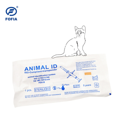 ISO 11784/5 FDX-B R/W Standard Animal Microchip voor nauwkeurige identificatie