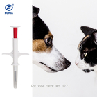 RFID-dier-ID-tracking microchip huisdieren-injectie ICAR-gecertificeerd met 4 barcode-stickers