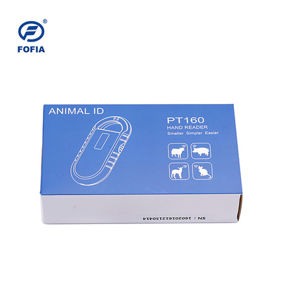 De populaire Microchiprfid Lezer With Rechargeable Battery 134.2khz las 15 Cijferidentiteitskaart