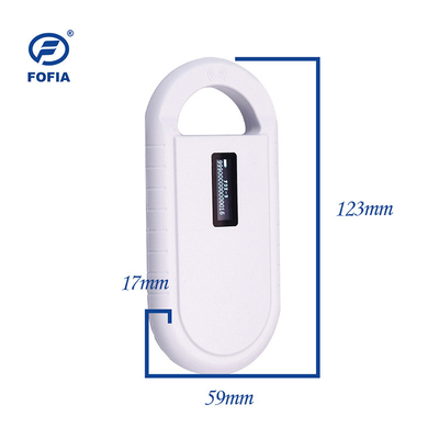 De Lezer For Pet 15 Cijferidentiteitskaart fdx-B van Mini Handheld Animal Microchip Scanner RFID