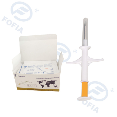 De Markeringsmicrochip die van de hondtemperatuur 2.12*12mm Temperatuur Glasstag lezen