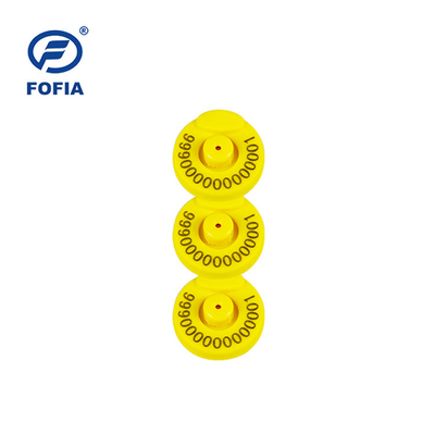 Dierlijk het Landbouwbedrijfgebruik 134.2khz fdx-B van Rfid Chip Ear Tag Electronic For