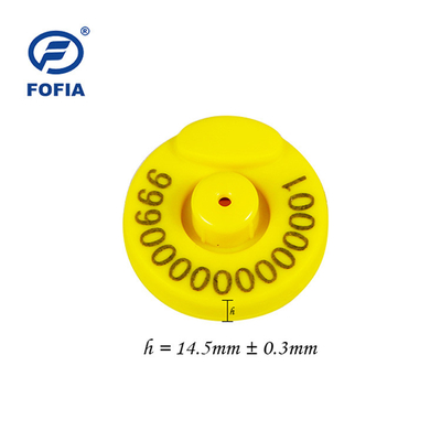 FOFIA RFID-elektronisch oortekensysteem voor dieren met thermometer voor runderen en schapen