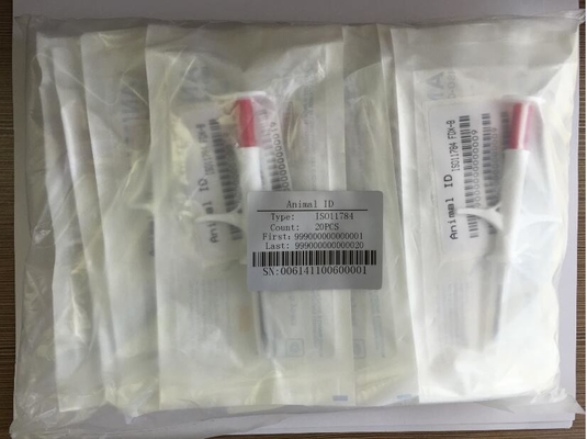 ISO11784/5 FDX-B Standaard RFID Dieren ID Microchip Wegwerp Spuit Chips Unieke Gegevensbeveiliging