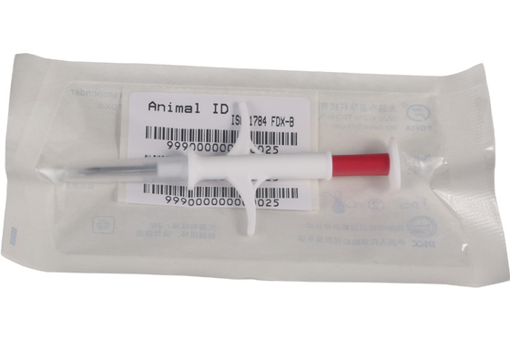 Langdurige injecteerbare identificatiemicrochip voor honden katten 20 jaar duurzaamheid