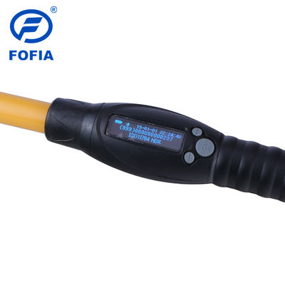 Draagbare RFID-sticklezer met Bluetooth 5 USB-type C-gegevensoverdracht en langeafstandslezen voor veebeheer