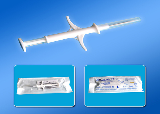 Van de Kattenidentiteitskaart van de huisdierenhond Volgende Microchip 2.12 * 12mm met Spuit Injecteerbare Transponders