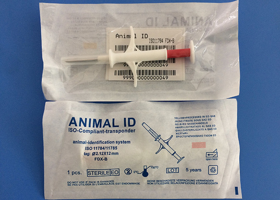 100G de Microchip 15-cijfer van identiteitskaart van de schokweerstand Dierlijke Gegevenscapaciteit