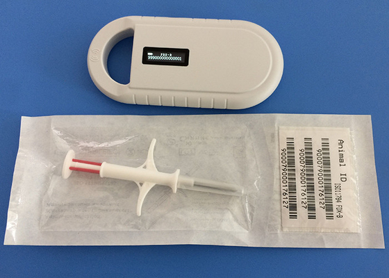 134.2khz Microchip die van frequentie de Dierlijke identiteitskaart voor Vissen/Rattenidentificatie Injecteerbare Transponders volgen