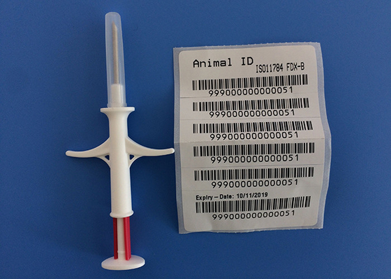 2,12 van de de Microchipmarkering van identiteitskaart van X12 Mm van het de Opslag Inplanteerbare Biocompatibele Mm Polymeer