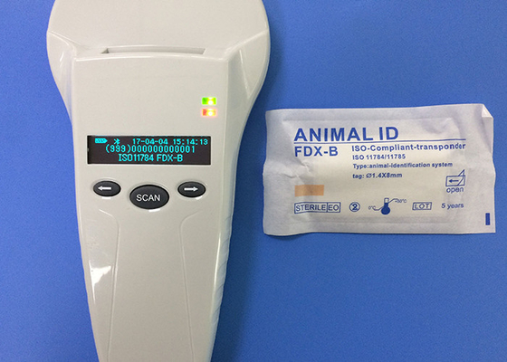 De duurzame RFID-Scanner van het Microchiphuisdier, USB/Dierlijke de Spaanderlezer van Bluetooth