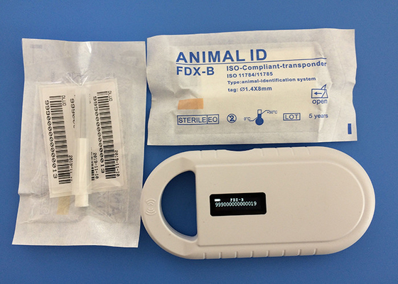Opnieuw te gebruiken de Transpondermicrochip 1.4*8mm van Rfid ISO met 134.2KHz-Frequentie