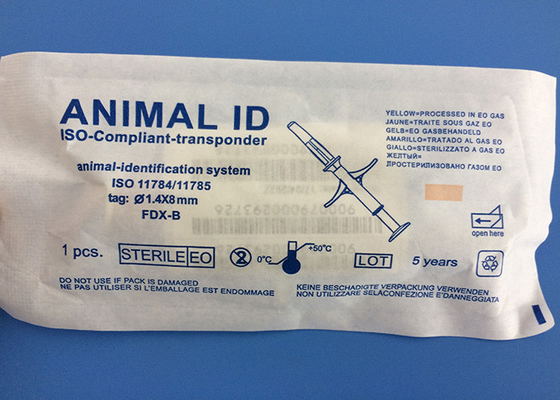 Professionele Mini Dierlijke identiteitskaart-Microchip met Beschikbare Spuit, Goedgekeurde ISO