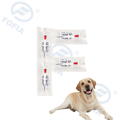 Witte spuit troeteldier tracker microchip EO gas sterilisatie 134.2KHz identificatie spoor