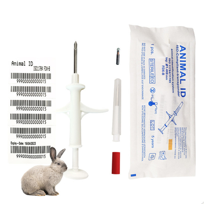 134.2KHz Pet ID Microchip Spuit Injecteerbare Transponders Bij Dieren Identificatie