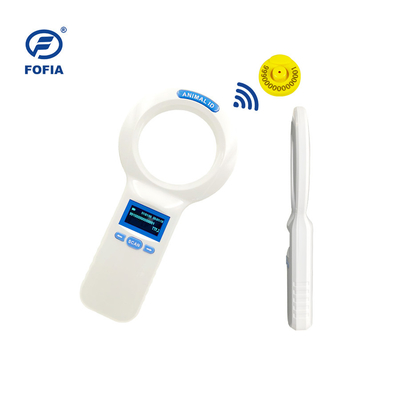 CE 3-knop RFID-microchip scanner met ID64-lees-microchip