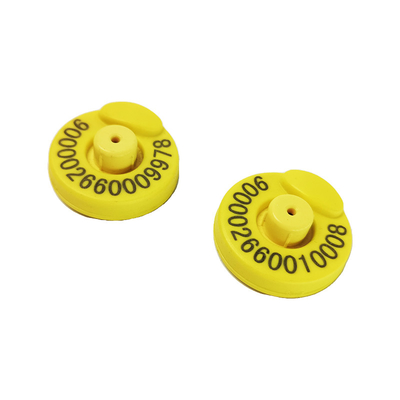 Bedrijfsleidende 134,2KHz ISO11784/5 FDX Animal Ear Tags ICAR gecertificeerd