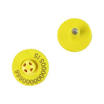 Aanpasbare kleur en frequentie RFID-oortekens voor koe met een gewicht van 2 g en een hoogte van 22,5 mm