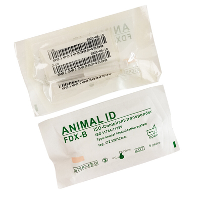 Beveiligde Pet ID microchip met internationale certificering