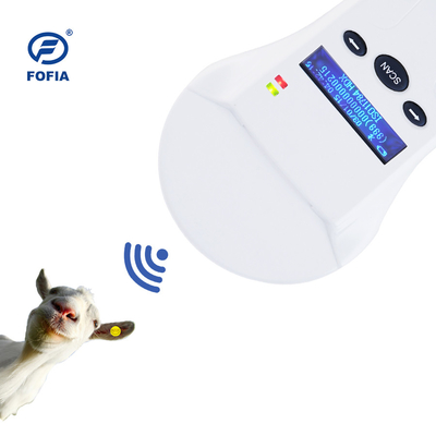PT580 Handheld Animal Microchip Scanner voor het lezen van ISO11784 FDX-B ID64 En HDX tags