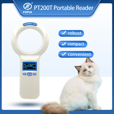 USB overdraagbare ISO Transponder Microchip Handheld Reader voor Pet ID