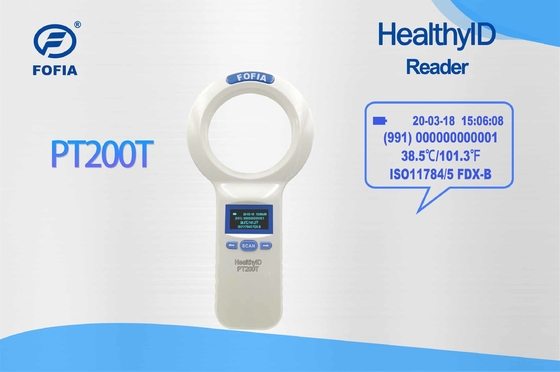 USB overdraagbare ISO Transponder Microchip Handheld Reader voor Pet ID