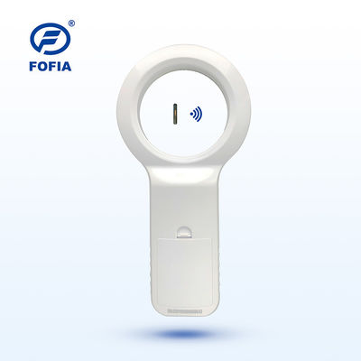 ISO 11784/11785-conforme RFID-temperatuurschip met geïntegreerde sensor en bioglasmateriaal voor de identificatie van dieren