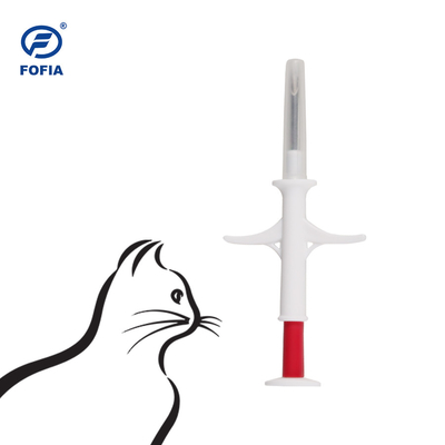 134.2Khz FDX-B Microchip 2.12*12 1.4*8mm Veeteelt Microchip voor Dieren Identificatie