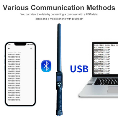 ISO11784/5 RFID Handheld 134.2khz Langbereik Uhf RFID Reader