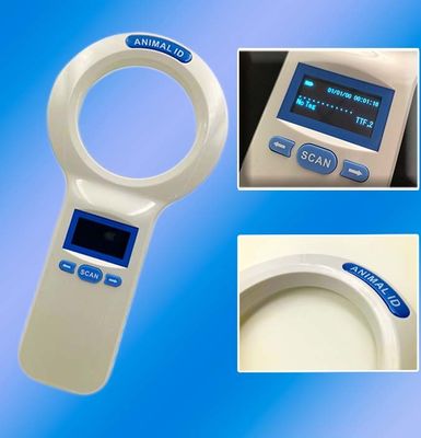 Draagbare RFID-microchipscanner met oplaadbare lithiumbatterij voor snelle dieridentificatie en veterinair traceren