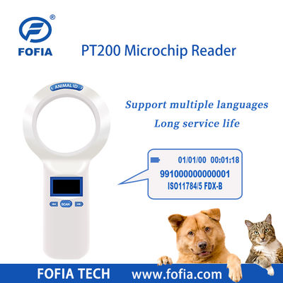 Realtime Monitoring HT003 Lichaamstemperatuur Sensing Huisdier ID Chip voor Dierenasielen
