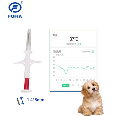 ICAR gecertificeerd Een nieuwe generatie van gesteriliseerde injectiespuit identificatie microchip voor alle soorten dieren ZS007