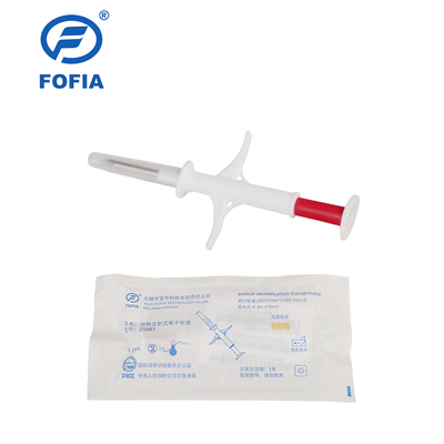 Animal ID microchip met ISO11784/5 Fdx-b R/w-standaard voor temperatuurregelsysteem voor dieren