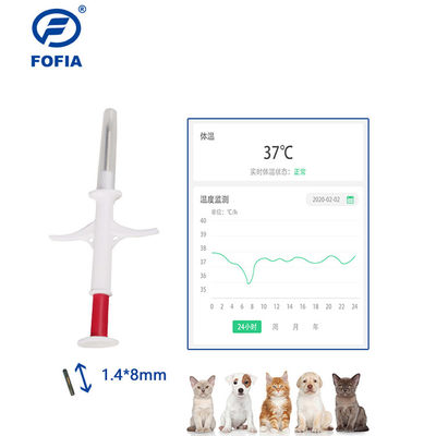 ICAR gecertificeerd Een nieuwe generatie van gesteriliseerde injectiespuit identificatie microchip voor alle soorten dieren ZS007