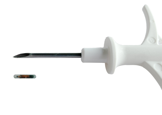 25°C tot 50°C Temperatuurbereik ISO 11784/5 FDX-B R/W Standard Animal ID Microchip voor besturingssysteem