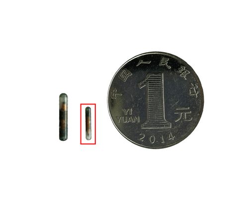 Animal ID microchip met ISO11784/5 Fdx-b R/w-standaard voor temperatuurregelsysteem voor dieren