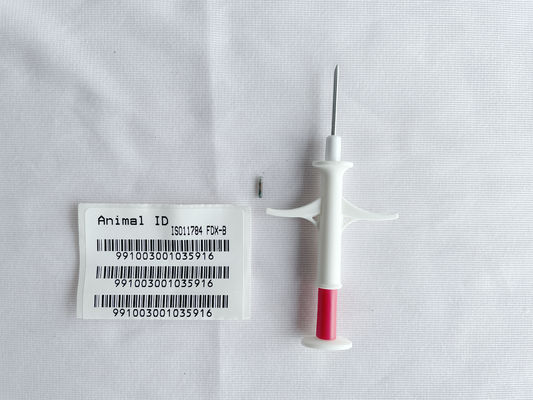 HT003 Microchip Spuit Kit – ISO FDX-B RFID Chip met Temperatuursensor voor Vee