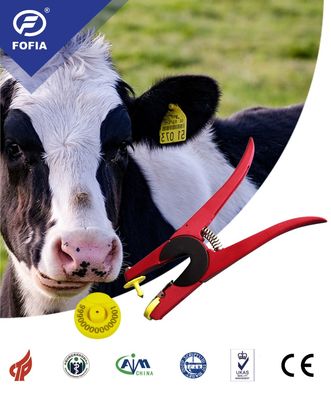 134.2 kHz elektronische oorlabels voor vee met 100.000 schrijfcycli en ISO 11784/11785-conformiteit