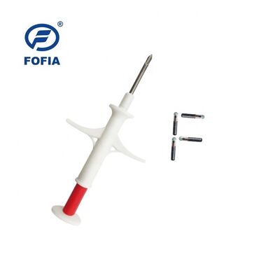 30°C tot 50°C Weerbestendige RFID-microchips voor identificatie van vee Kleine dierenopsporing Implantaten Long lasting