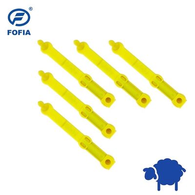 Waterproof Durable Electronic Sheep Tags Featuring FDX HDX RFID Technology and 4.0g Weight for Livestock Management