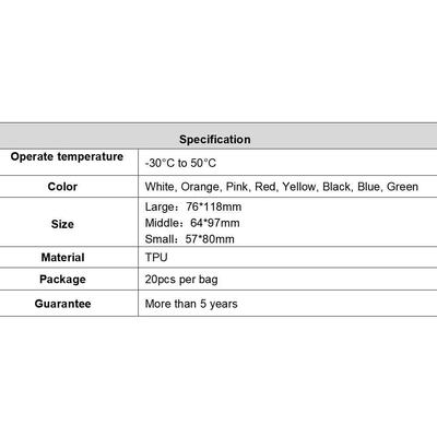 Dieren Runder Rinder Tracking Oorteken Identificatienummer Laserprinting 5 jaar garantie voor runderapparatuur