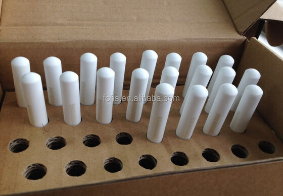 Bioceramische RFID-eartag voor runderen met 15 bit codering Laser etsen 134,2 kHz waterdicht dieridentificatie bolus tag