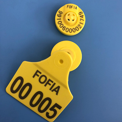 Waterdichte Elektronische Oormerken Rfid Dierlijke ISO11784 50pcs