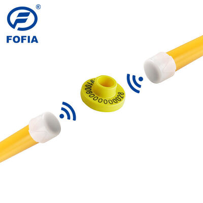 ICAR-gecertificeerd RFID-oormerk met TPU-materiaal en 134,2 kHz frequentie voor schapen- en geitenbeheer
