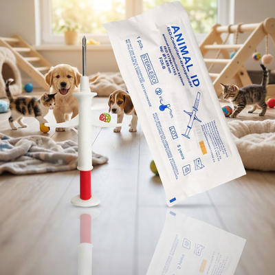 Ultrakleine en lichtgewicht ZS007 134,2 KHz mini RFID-dierentag voor vogels en reptielen